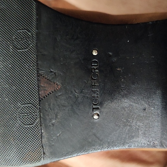 Tom Ford Brown and Black Leather Chelsea Boots - Picture 7 of 10